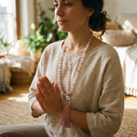 108 Bead Rose Quartz Mala