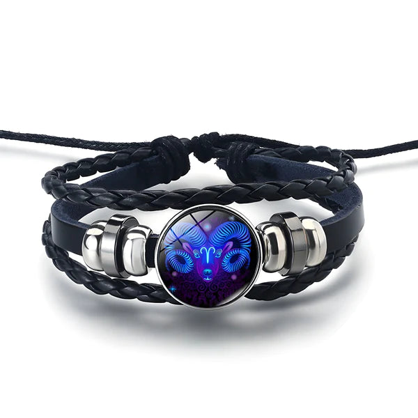 Aries Crystal Bracelet — Red Jasper — VoxArcana
