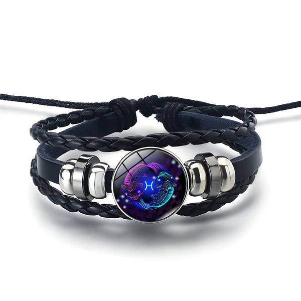 Pisces Crystal Bracelet — Aquamarine — VoxArcana