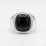 Black Onyx Signet Ring