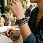 Bold & Dark — 3 Bracelet Set
