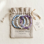 Three-Stone Bracelet Set — Trio