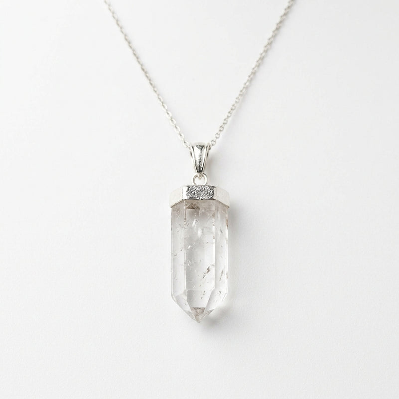Clear Quartz Point Pendant