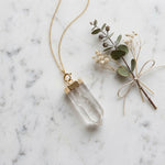 Clear Quartz Point Pendant