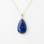 Lapis Lazuli Drop Pendant