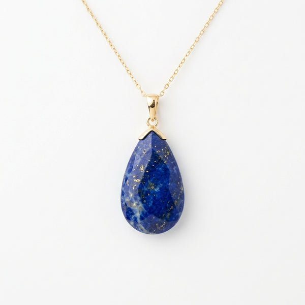 Lapis Lazuli Drop Pendant