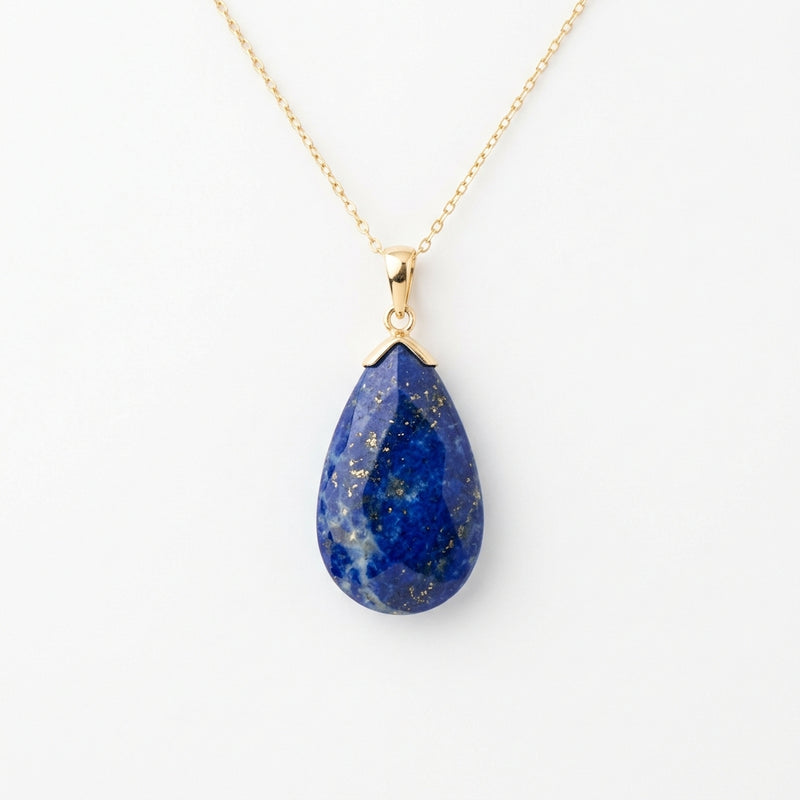 Lapis Lazuli Drop Pendant