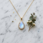 Moonstone Teardrop Pendant