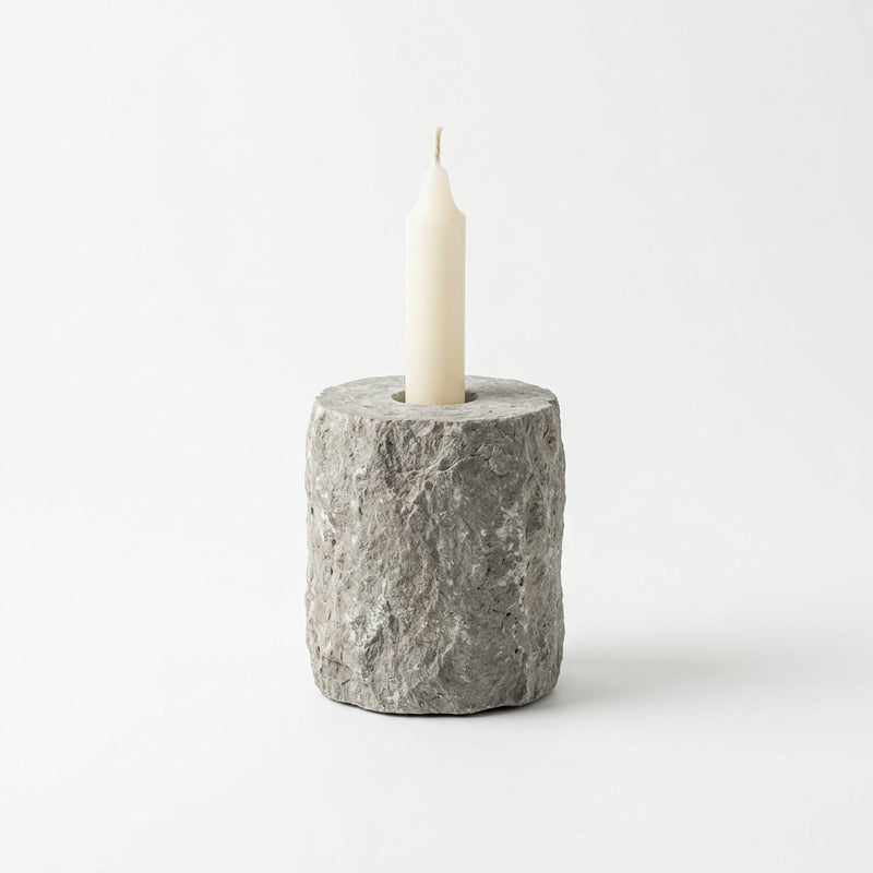 Stone Candle Holder