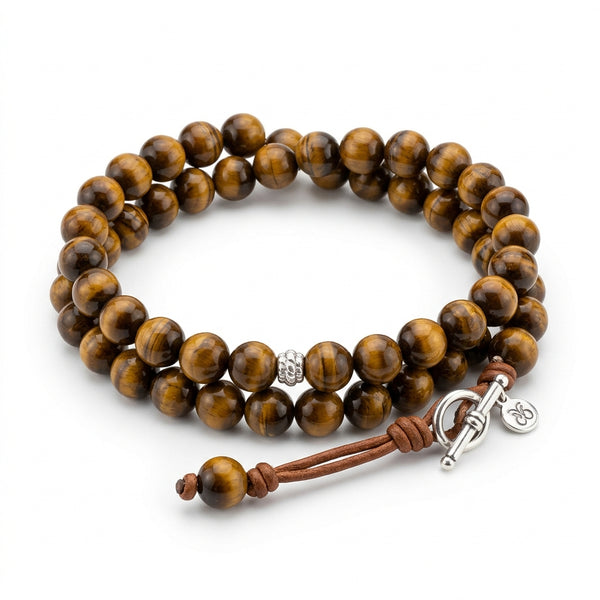 Tiger's Eye Double Wrap